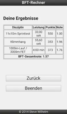 BFT-Rechner android App screenshot 1